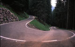 Abb. 13: Auffahrt zum Manghen Paß