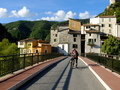 Abb. 88: Auf der Brücke nach Roquesteron-Grasse.