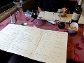 Abb. 6: Sisteron, beim Abendessen im Hotel du Cours.